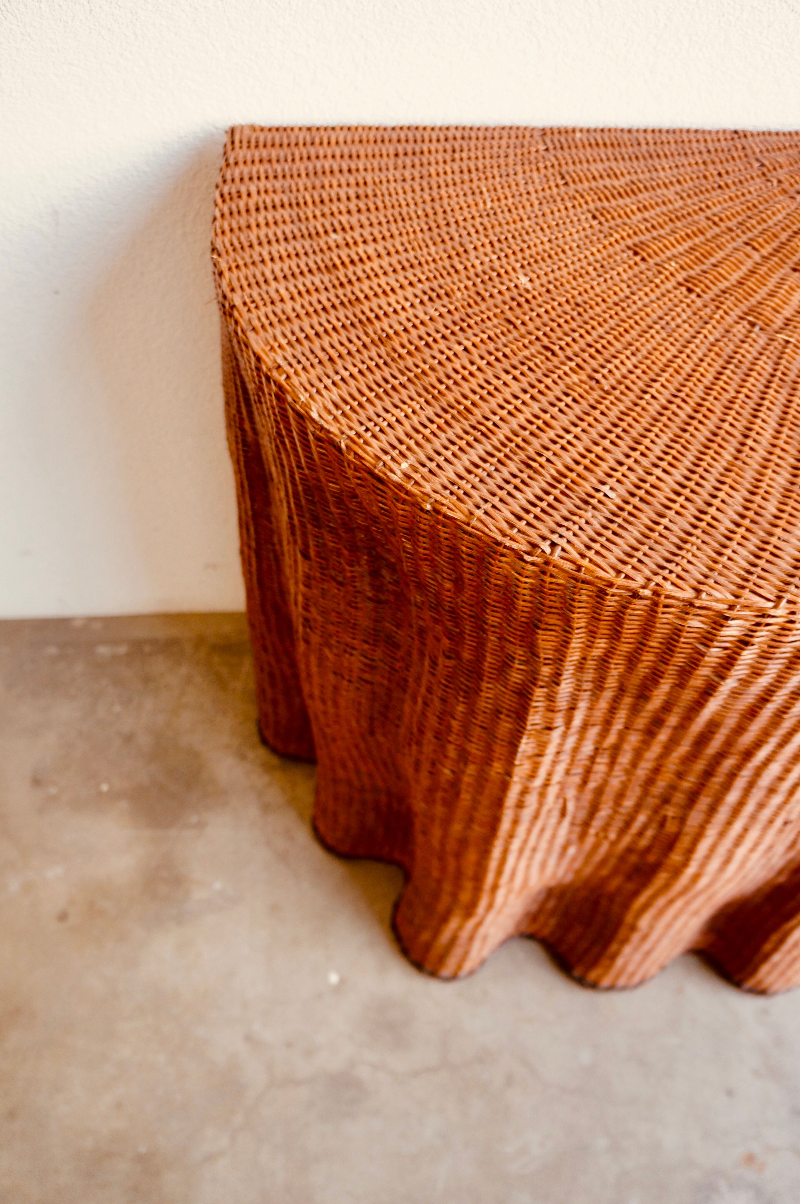 Table Console Trompe-l'oeil "Liguria"