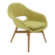 1960s Miroslav Navratil Shell Lounge Chair, Czechoslovakia