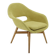 1960s Miroslav Navratil Shell Lounge Chair, Czechoslovakia