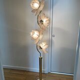 Italian lotus flower floor lamp