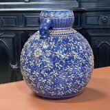 Vase in Quimper earthenware 1930s