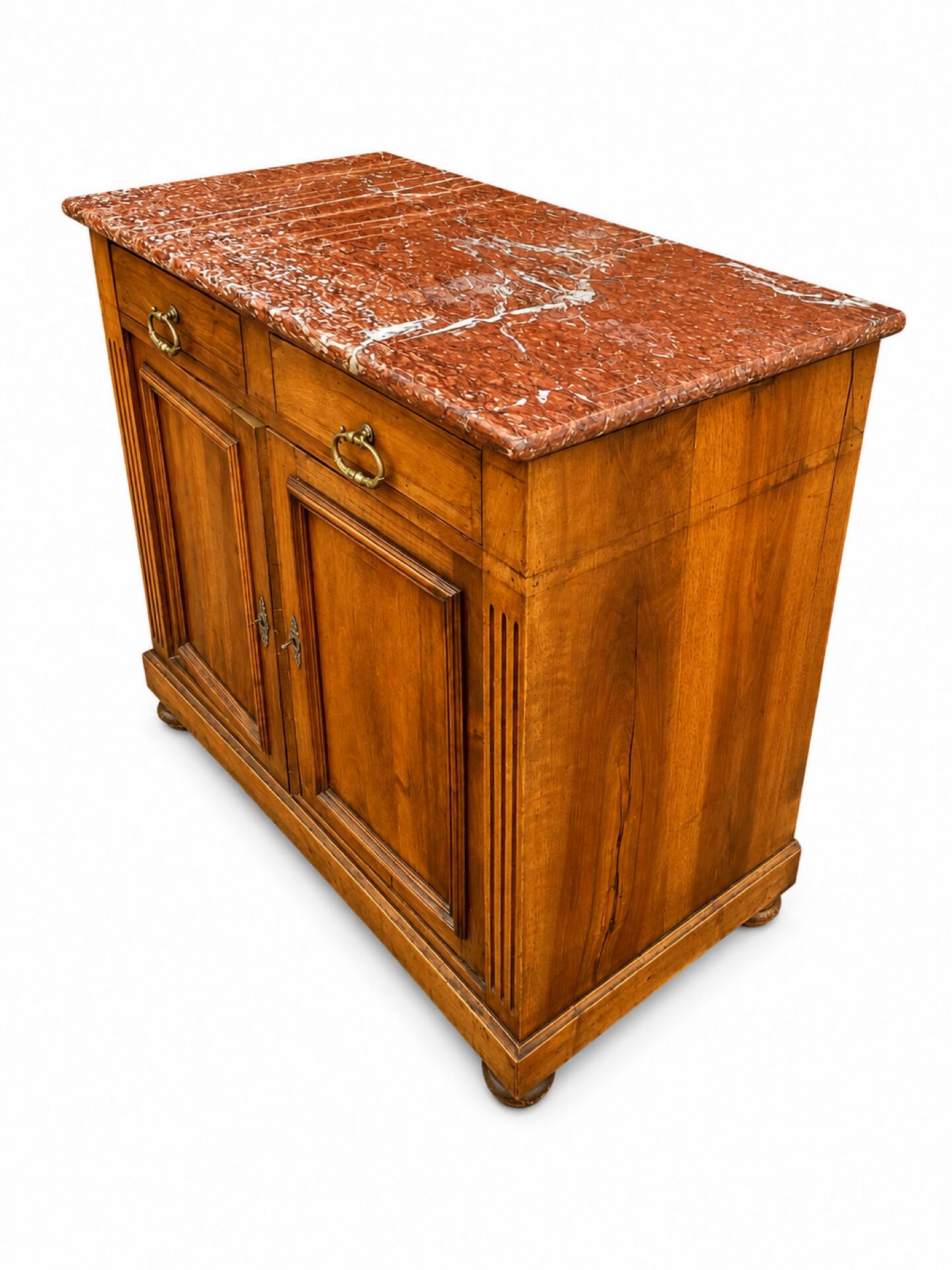 Old buffet with marble top