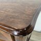 Chippendale chest of drawers in walnut burl, 1940s