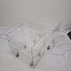 Very nice pair of rolling tables "les invisibles du marais"