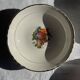 Vintage fruit salad service consisting of a bowl and 7 small dishes.