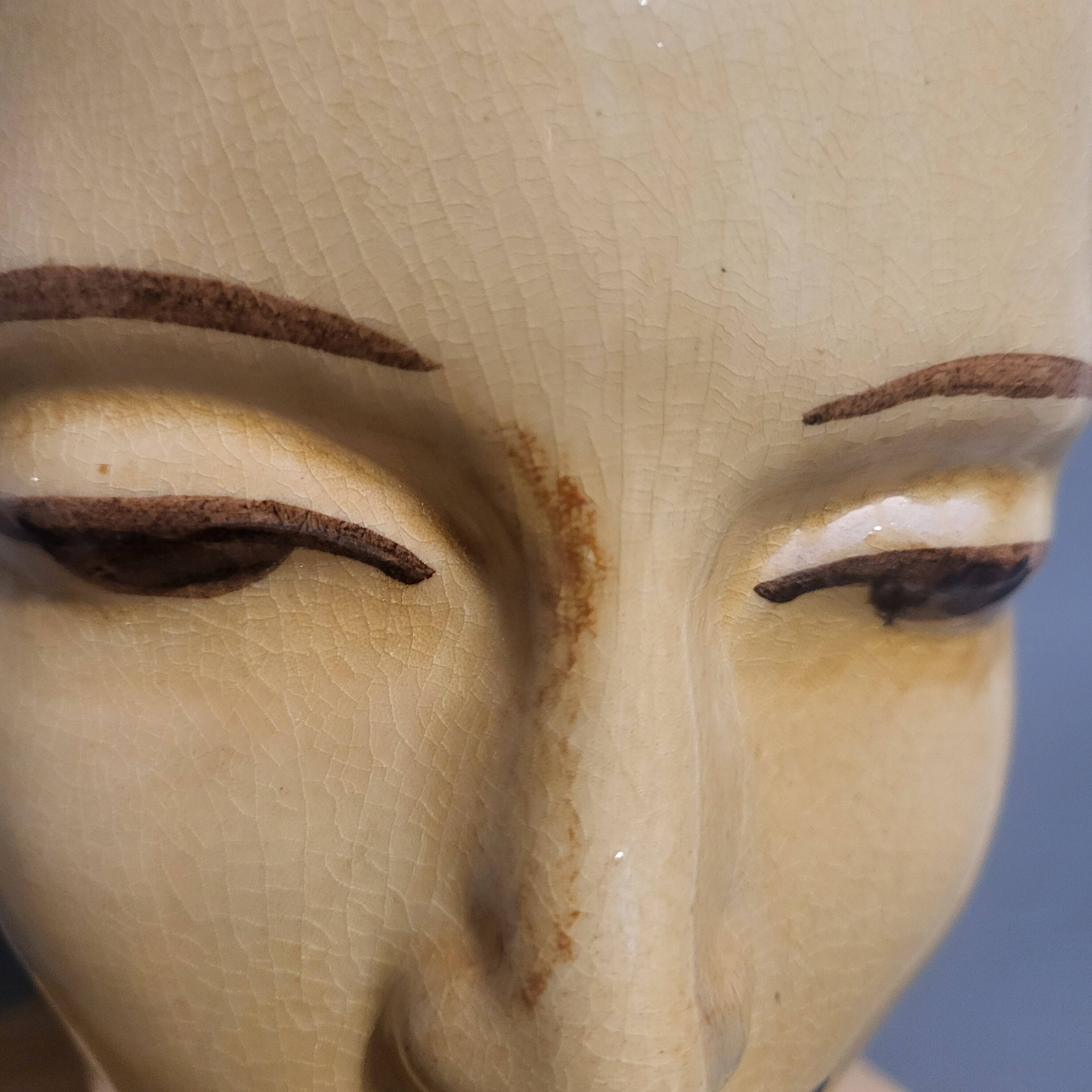 Ceramic head by Scheurich, West Germany