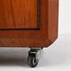 Teak Fliptop Bar Cart