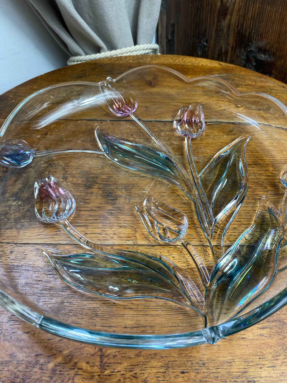 Plateau en verre Mikasa Walther