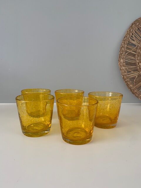 Gobelets verre Bullé Biot