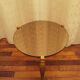 Round side table
