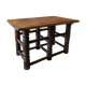 Old wood coffee table turned