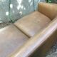 Two-seater leather sofa