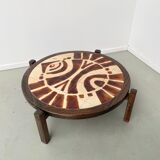 Ceramic coffee table "fish" Maud