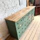Old workshop drawer unit with original patina.