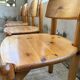 4 chaises en pin Daumiller