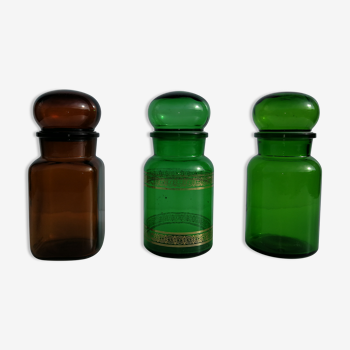 Three jars vintage