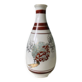 Vintage Japanese sake bottle in porcelain – Kutani – H15 cm