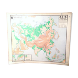 Vidal Lablache Asia School Map Number 14
