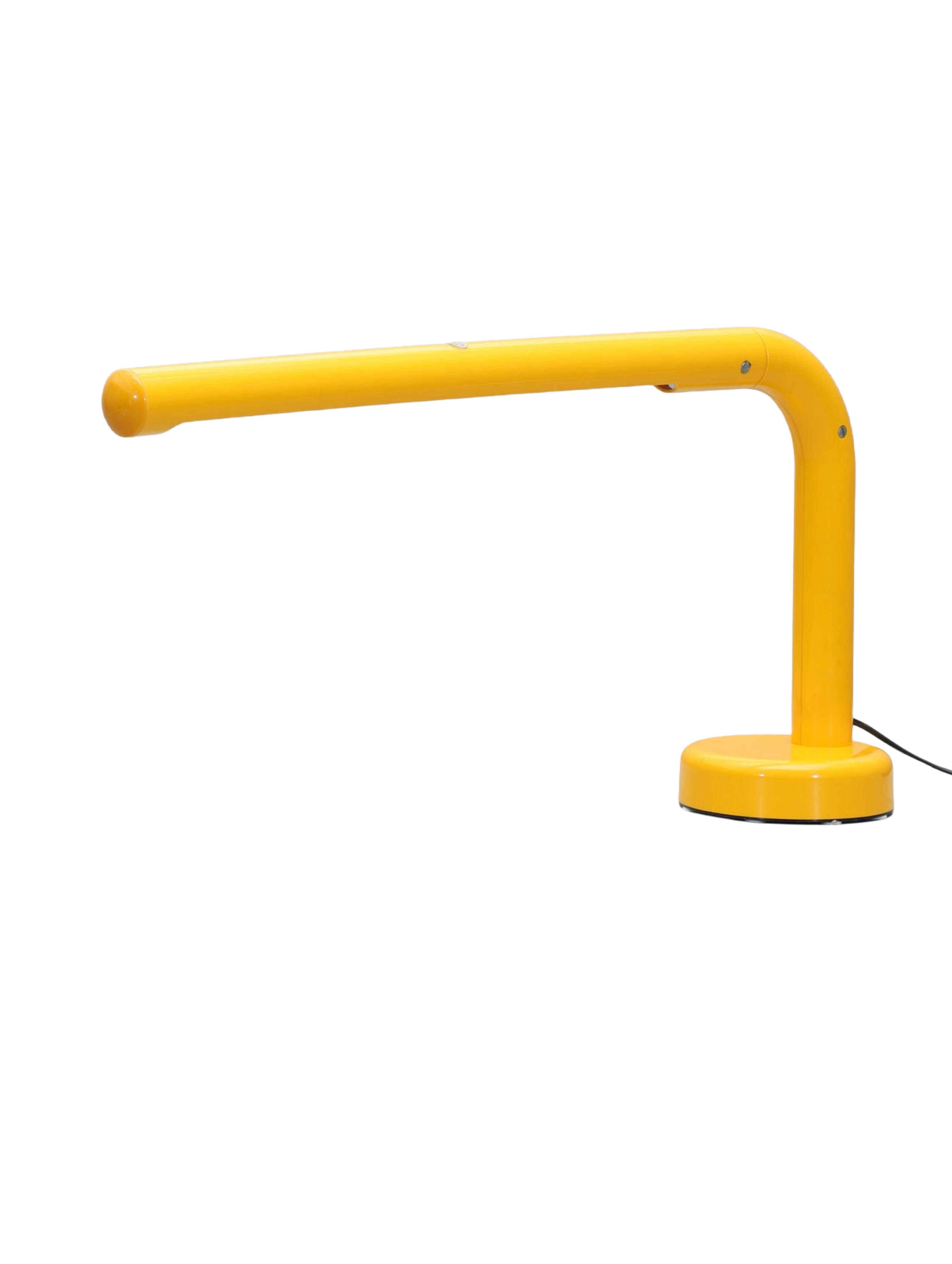 "Tuben Lamp" desk lamp in yellow – Anders Pehrson - Ateljé Lyktan – Sweden
