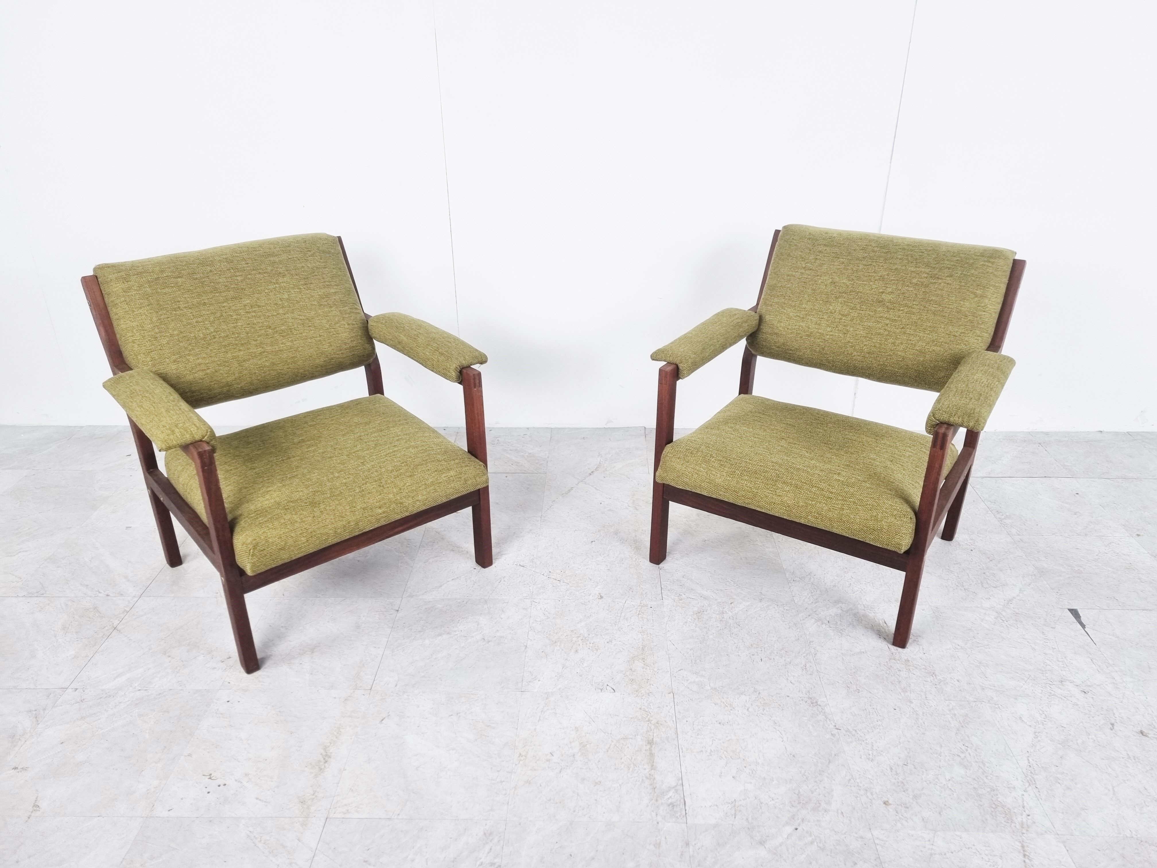Pair of mid century armchairs by Pastoe, 1960s
