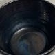 Glazed ceramic salad bowl
