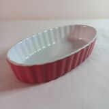 Pink ceramic baking dish