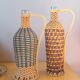 Bouteilles scoubidous 60s