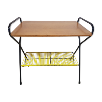 Table d'appoint bout de canapé vintage 50s