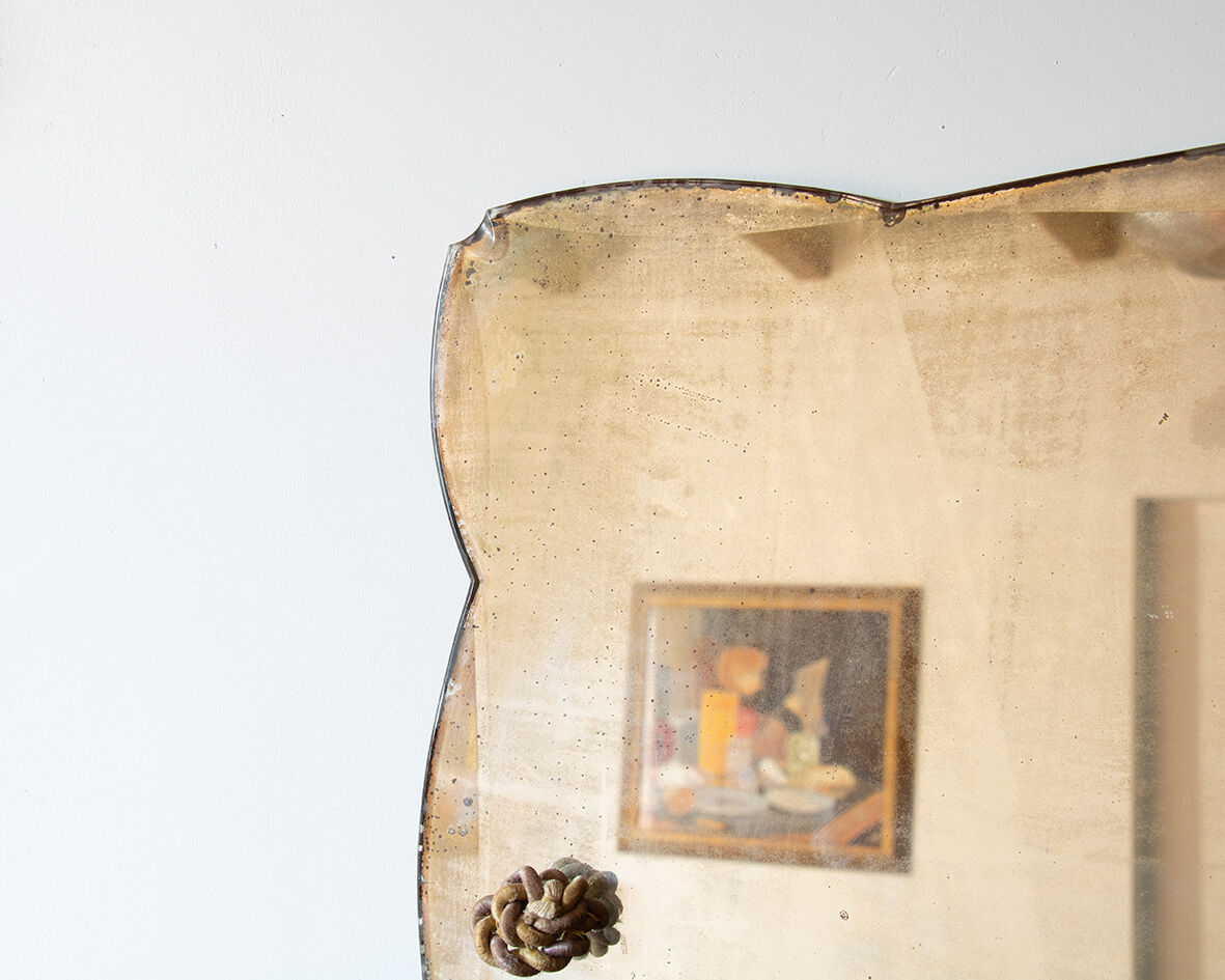 Beveled mirror 58x40 cm
