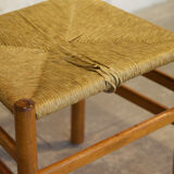 Series of four chairs and two armchairs Danish design 1960'