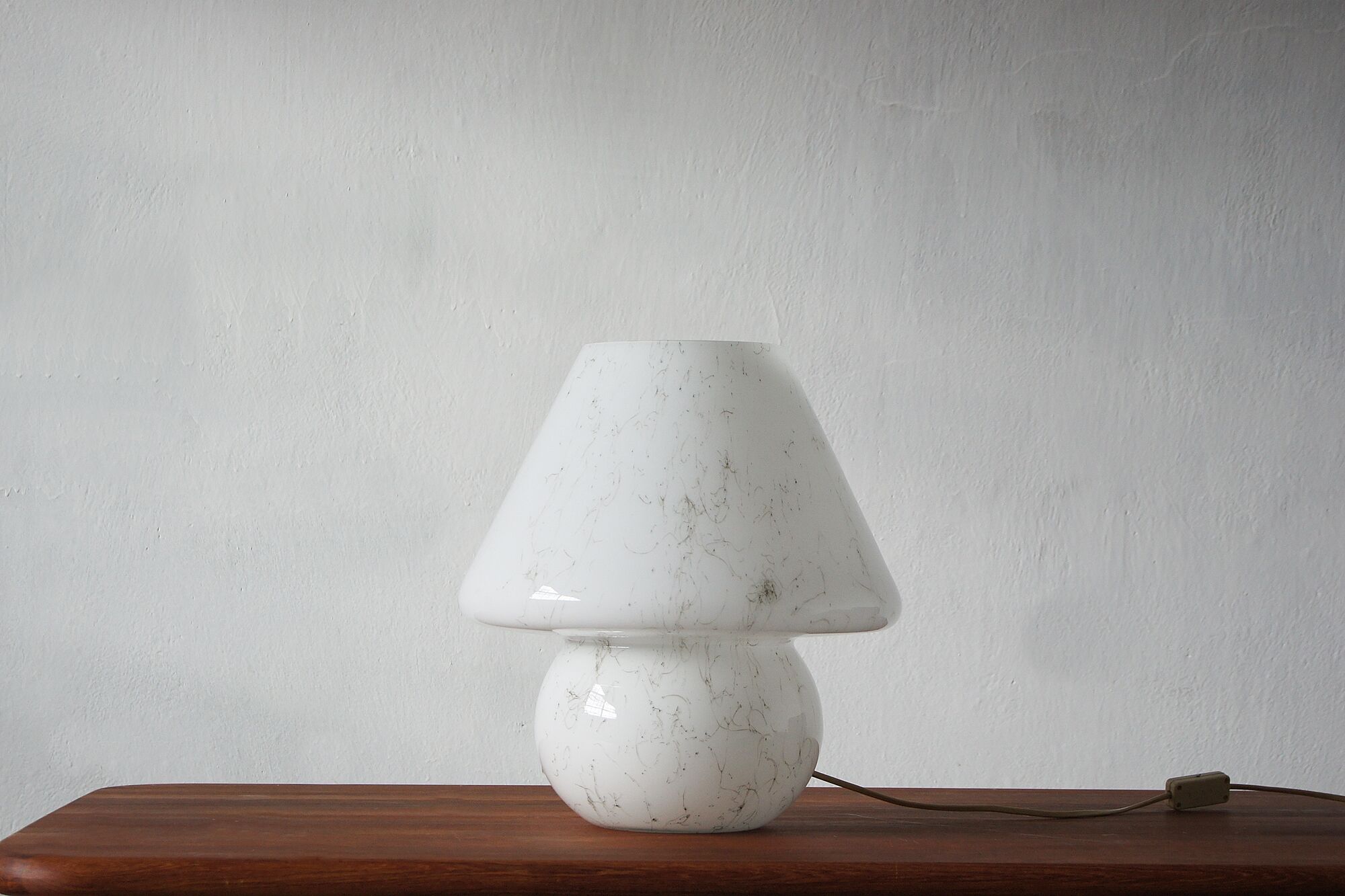 Vintage italian mushroom table lamp 1960s