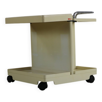 Original seventies serving trolley by iGuzzini Italy
