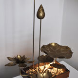 1970 lotus flower lamp