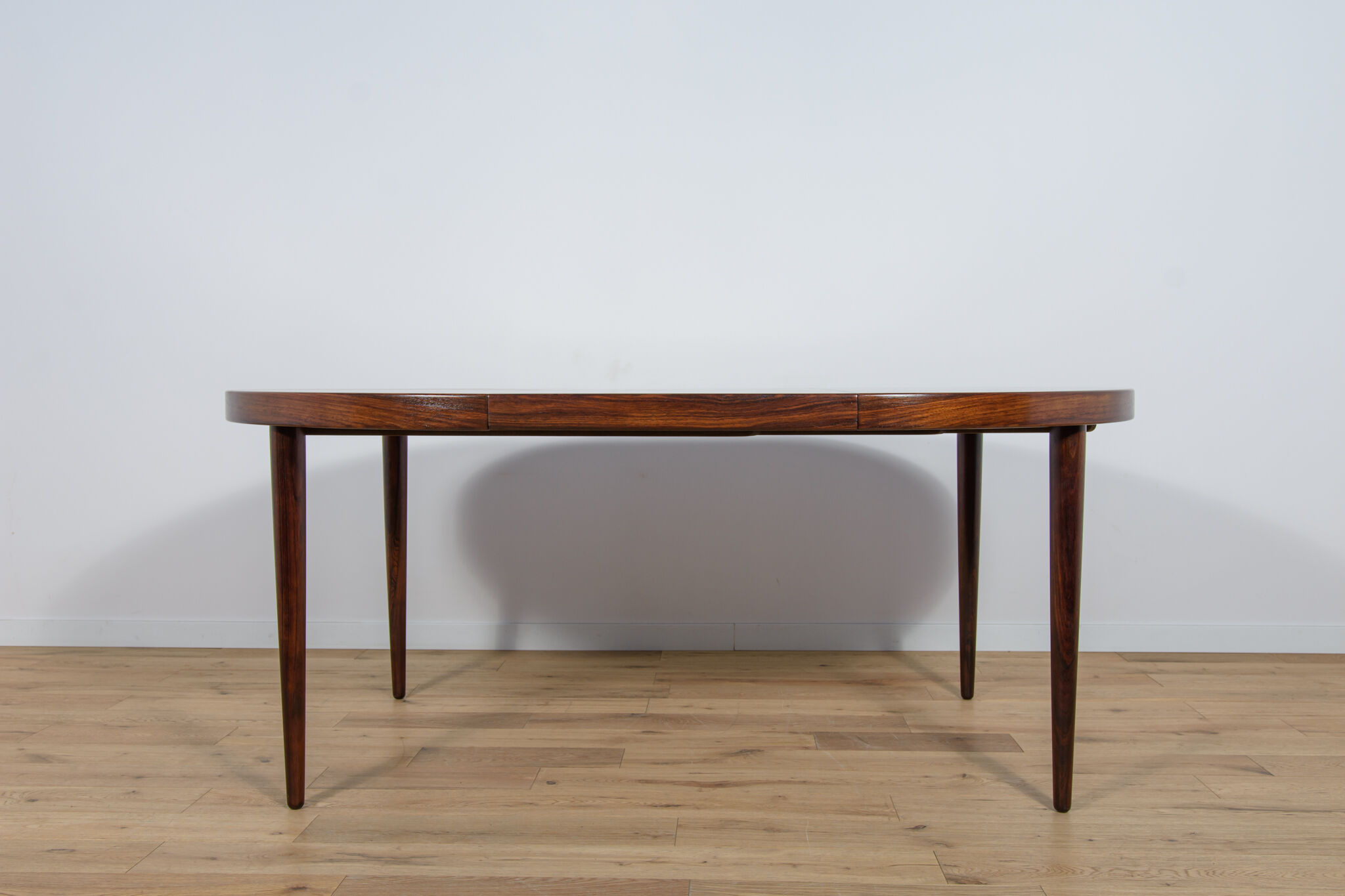 Mid-century extendable rosewood dining table by Kai Kristiansen for Feldballes Furniture Factory, 1960s