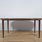 Mid-century extendable rosewood dining table by Kai Kristiansen for Feldballes Furniture Factory, 1960s