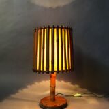 Bamboo table lamp 1950