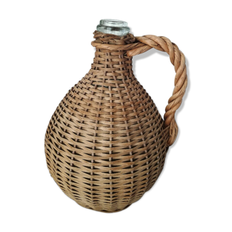 Rattan bottle