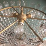 Former grand lustre dome stamped plaster