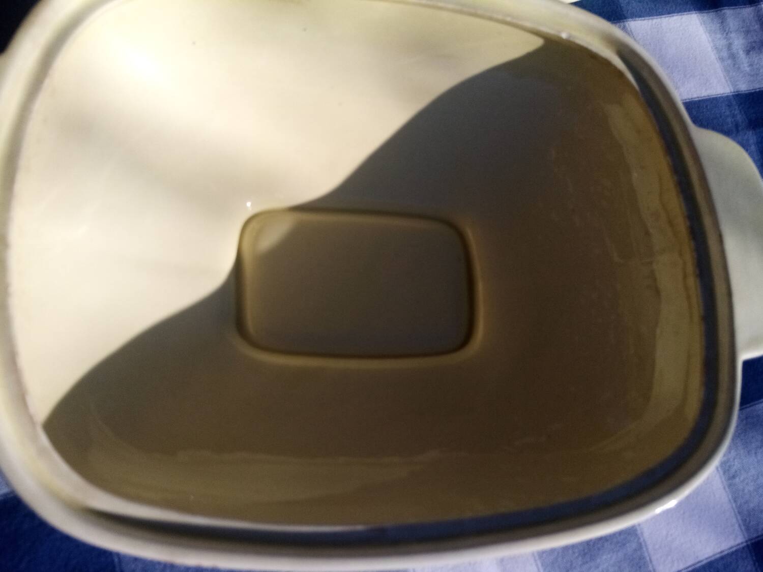 Salins earthenware vegetable tureen