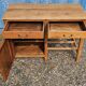 Bureau en teck massif