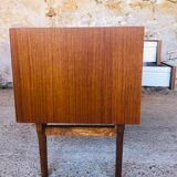 Teak bass row, Scandinavian style circa 60