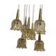 Vintage chandelier with 8 points light