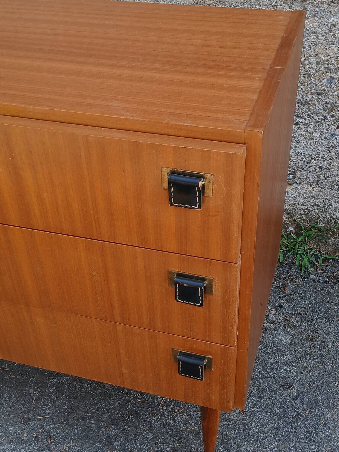 Commode Scandinave en teck, années 60