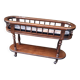 Wooden standing planter