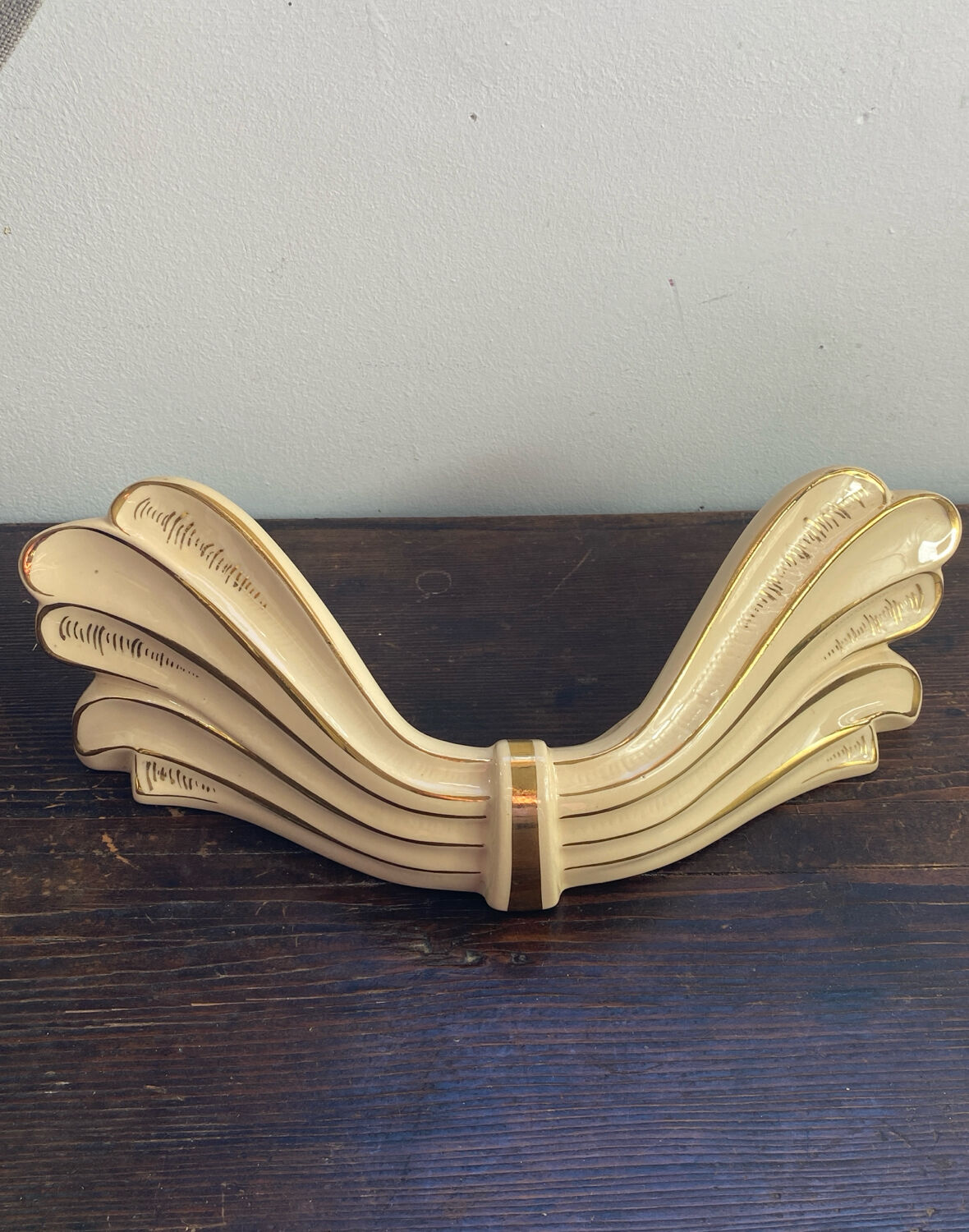 Art Deco ceramic wall light