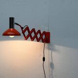 Mid-Century German Space Scissor Wall Lamp by Hustadt Leuchten, 1960s, set of 2