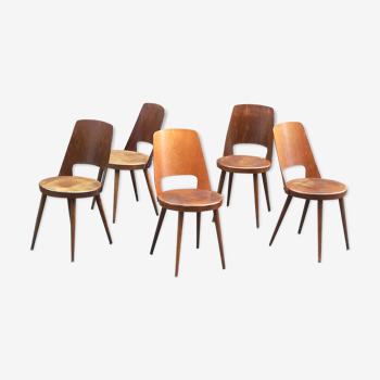 3 bistro chairs Baumann Mondor