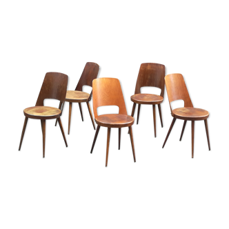 3 bistro chairs Baumann Mondor
