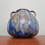flamed stoneware vase, Roger Guérin (Bouffioulx, Belgium)