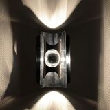 Wall lamp chrome space age 70's